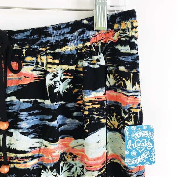 FREE PEOPLE Blue Lagoon Pant in Black Combo - Picture 5 of 12